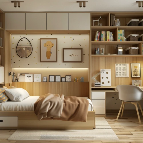 Truhlářství Kafka, dětský pokoj, design, nábytek na míru